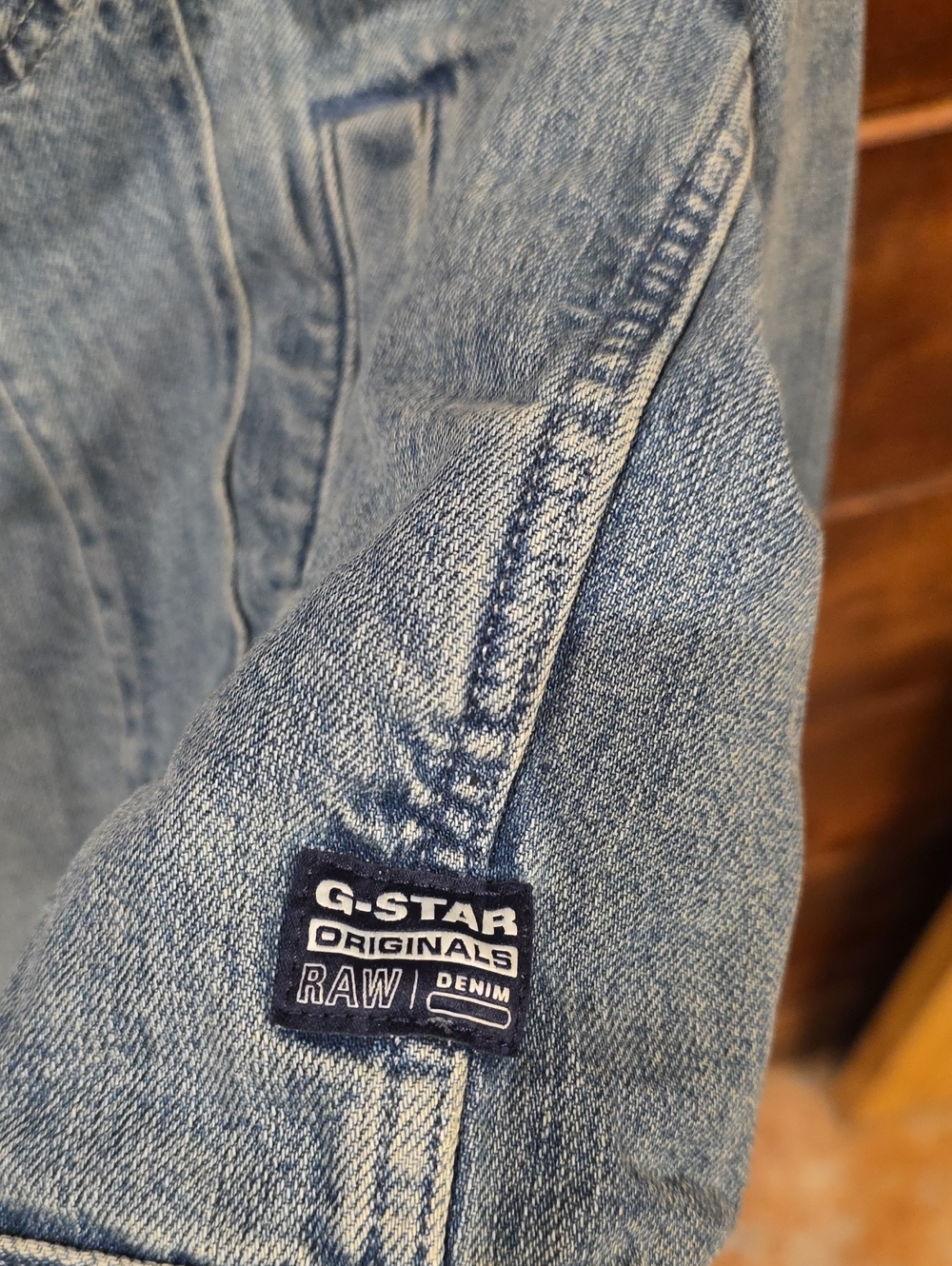 Men's Light Blue Denim Jacket - G-Star - Picture 8 of 8